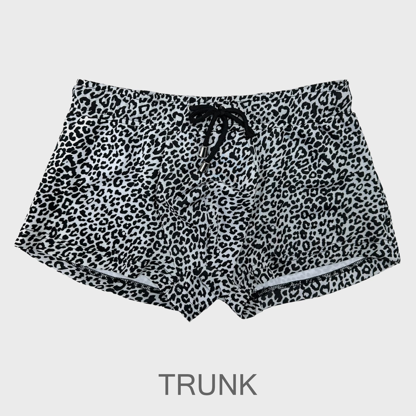 Bañador Leopardo Blanco y Negro (TRUNK)