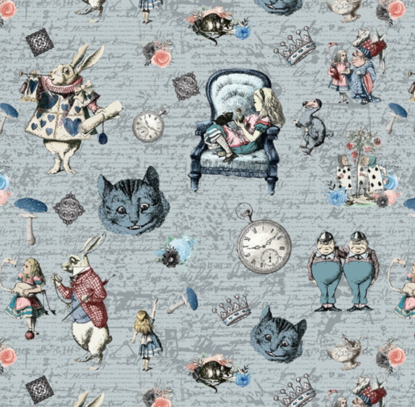 Bomber Jacket Alice in Wonderland