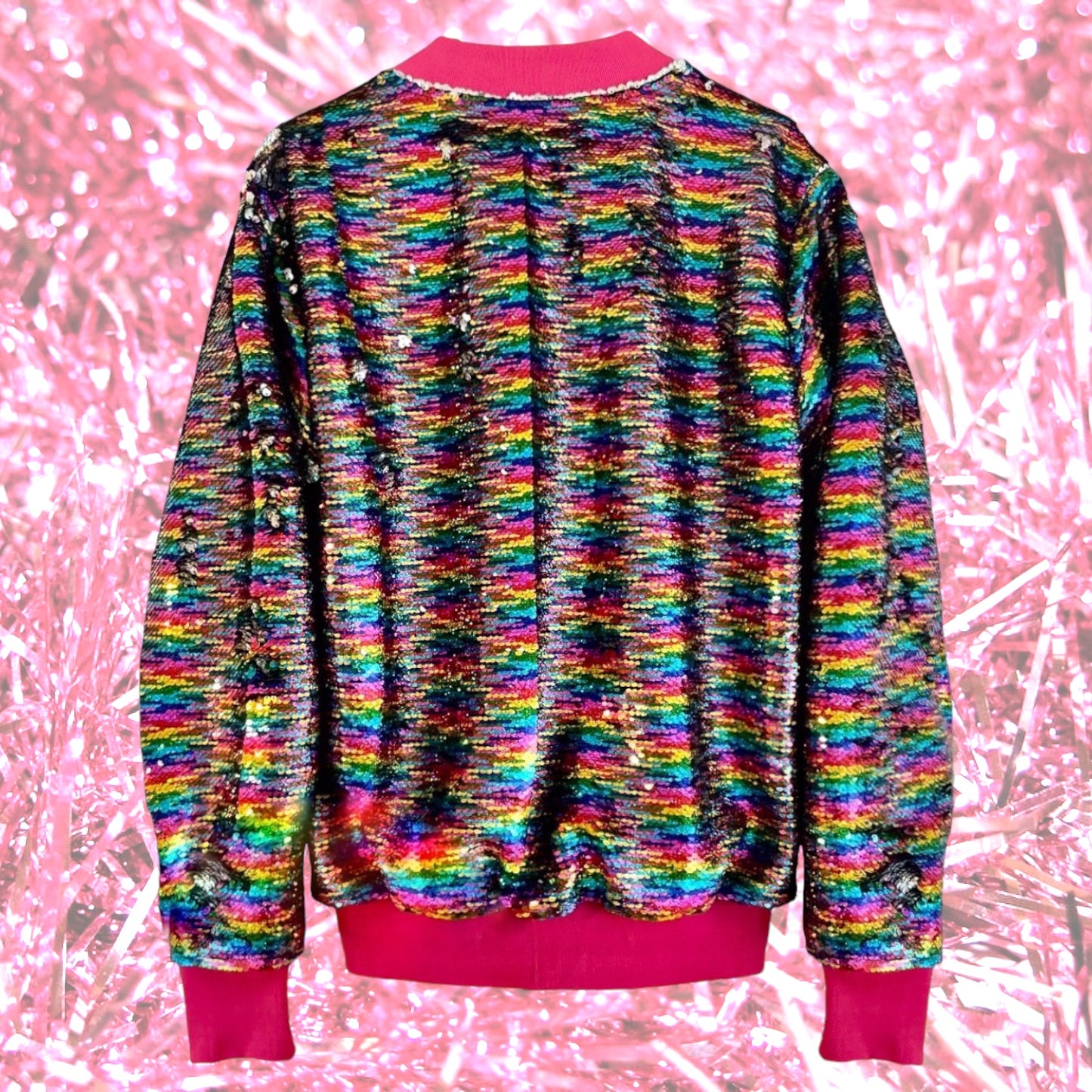 Bomber Jacket PRIDE 2023 (lentejuelas reversibles)