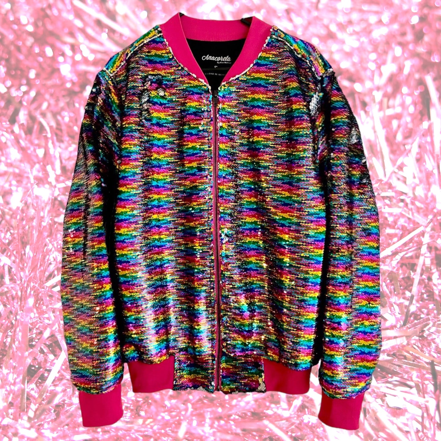 Bomber Jacket PRIDE 2023 (lentejuelas reversibles)