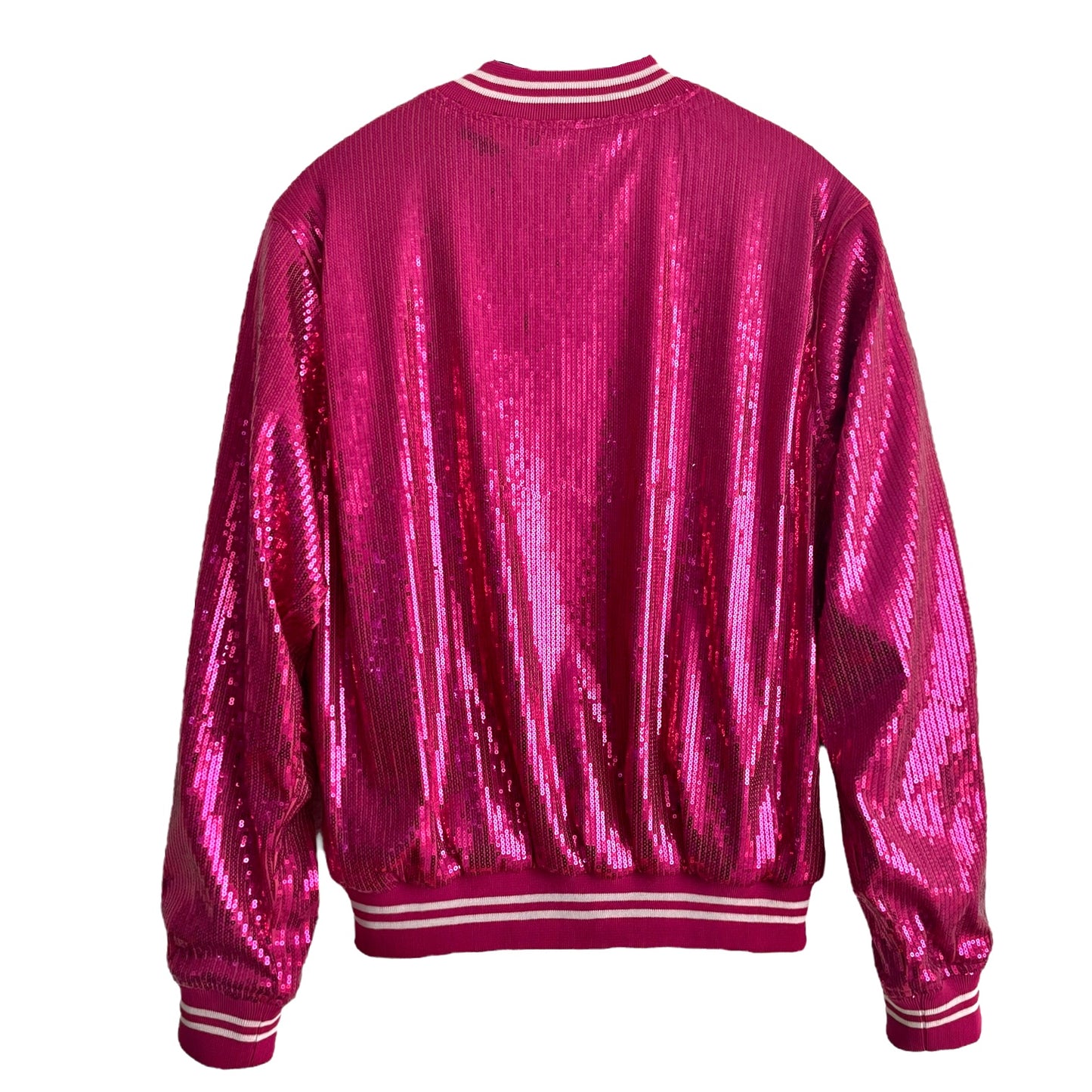 Bomber Jacket Lentejuelas Rosas