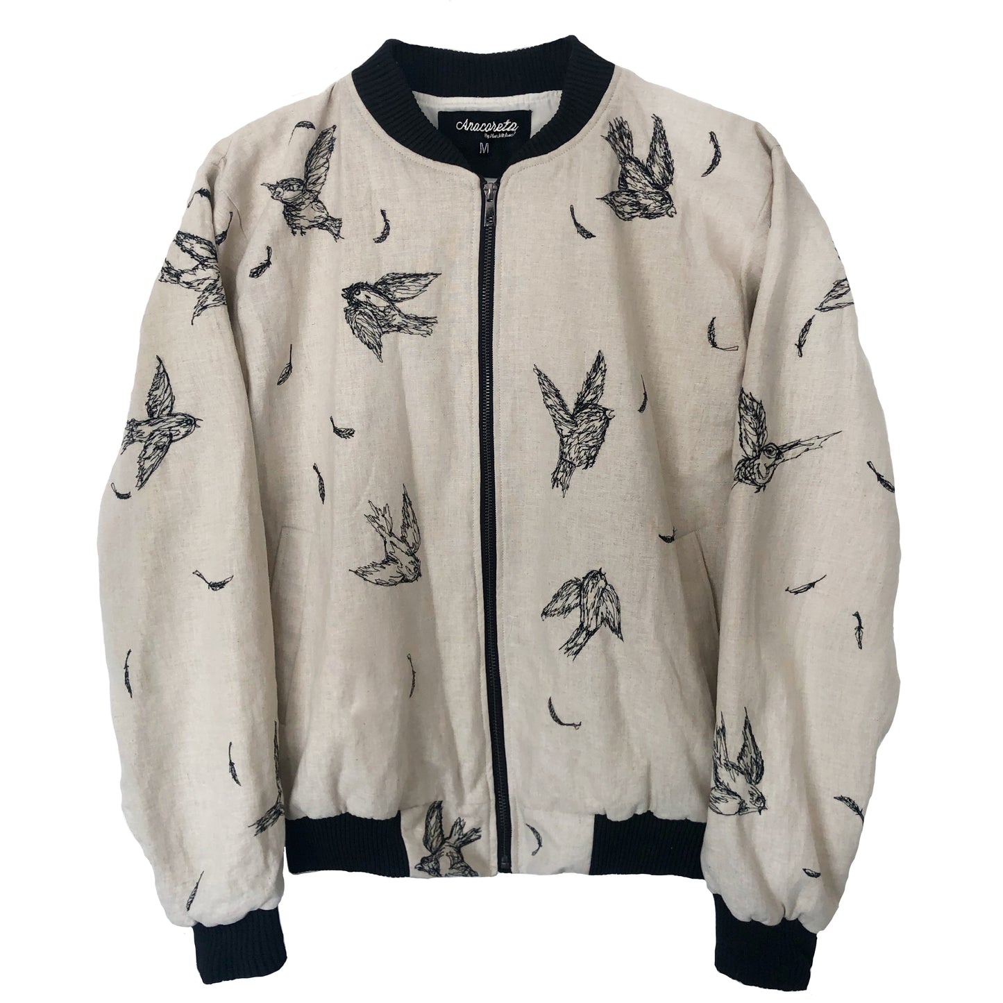 Bomber Jacket Sketch Pajaritos