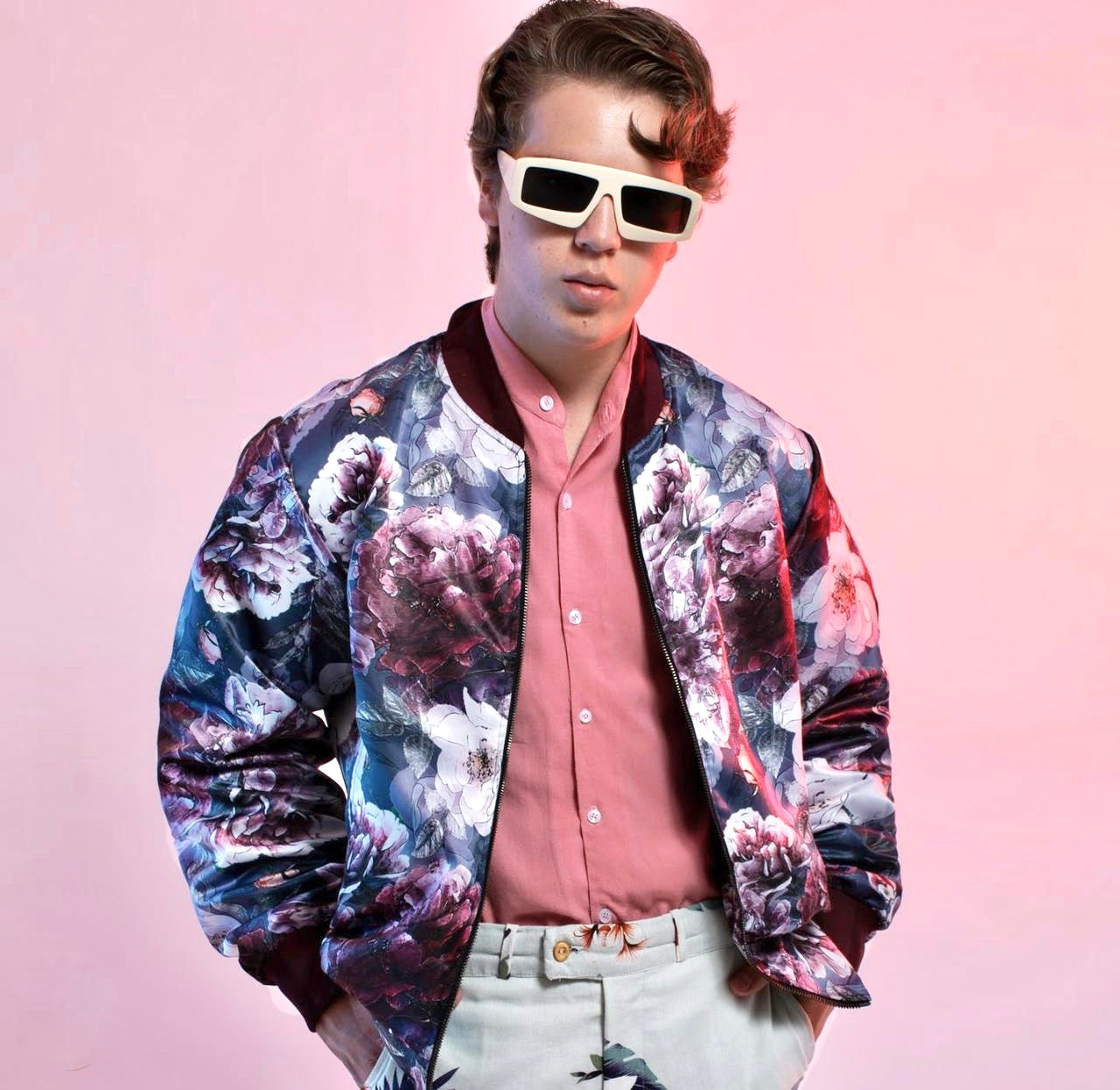 Bomber Jacket Floral