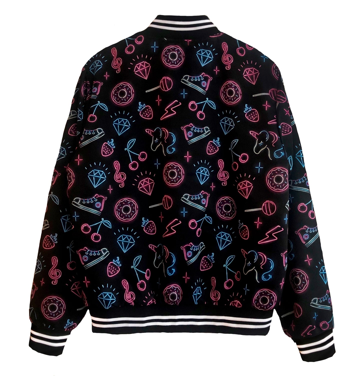 Bomber Jacket Neón
