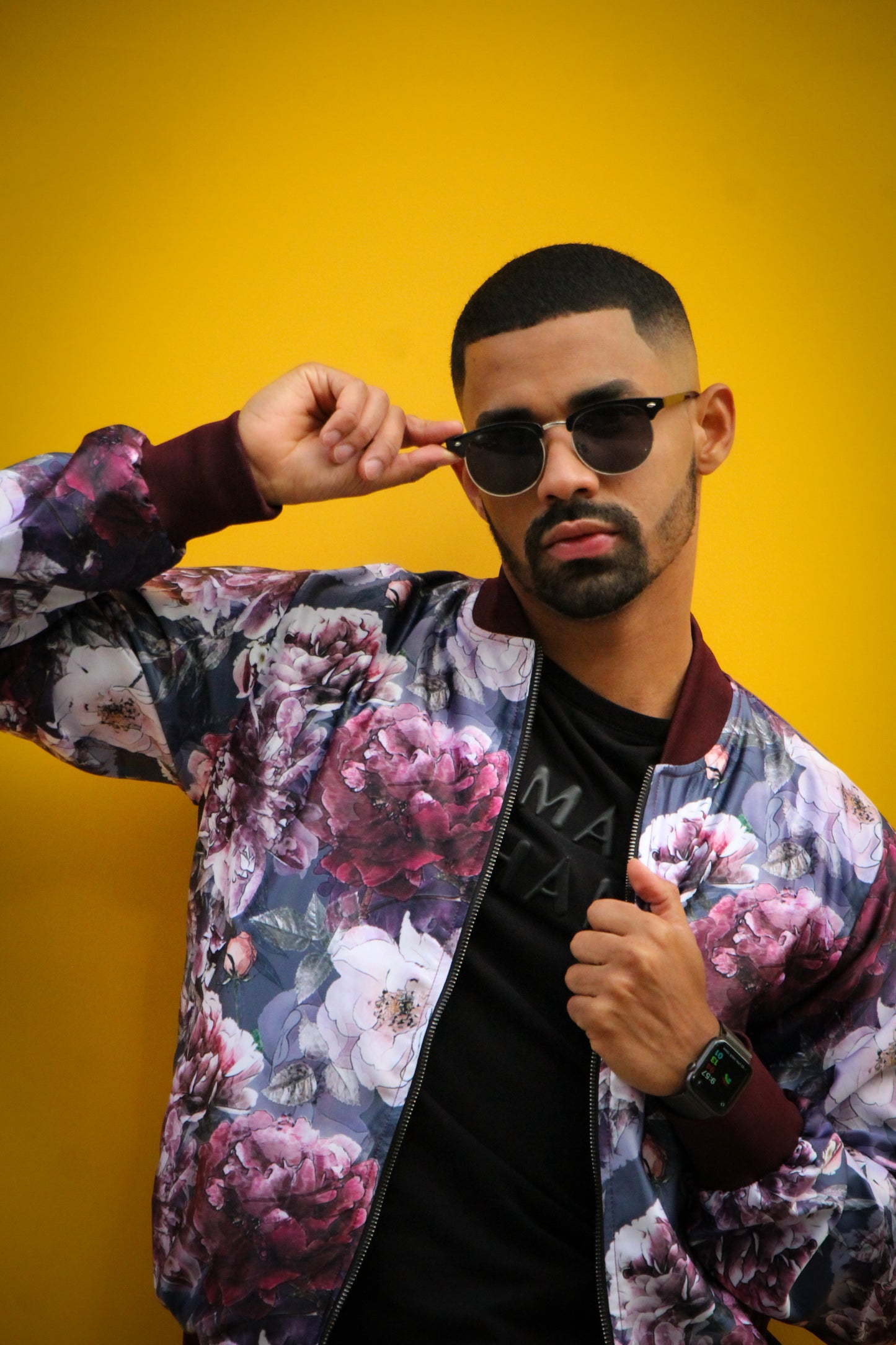 Bomber Jacket Floral