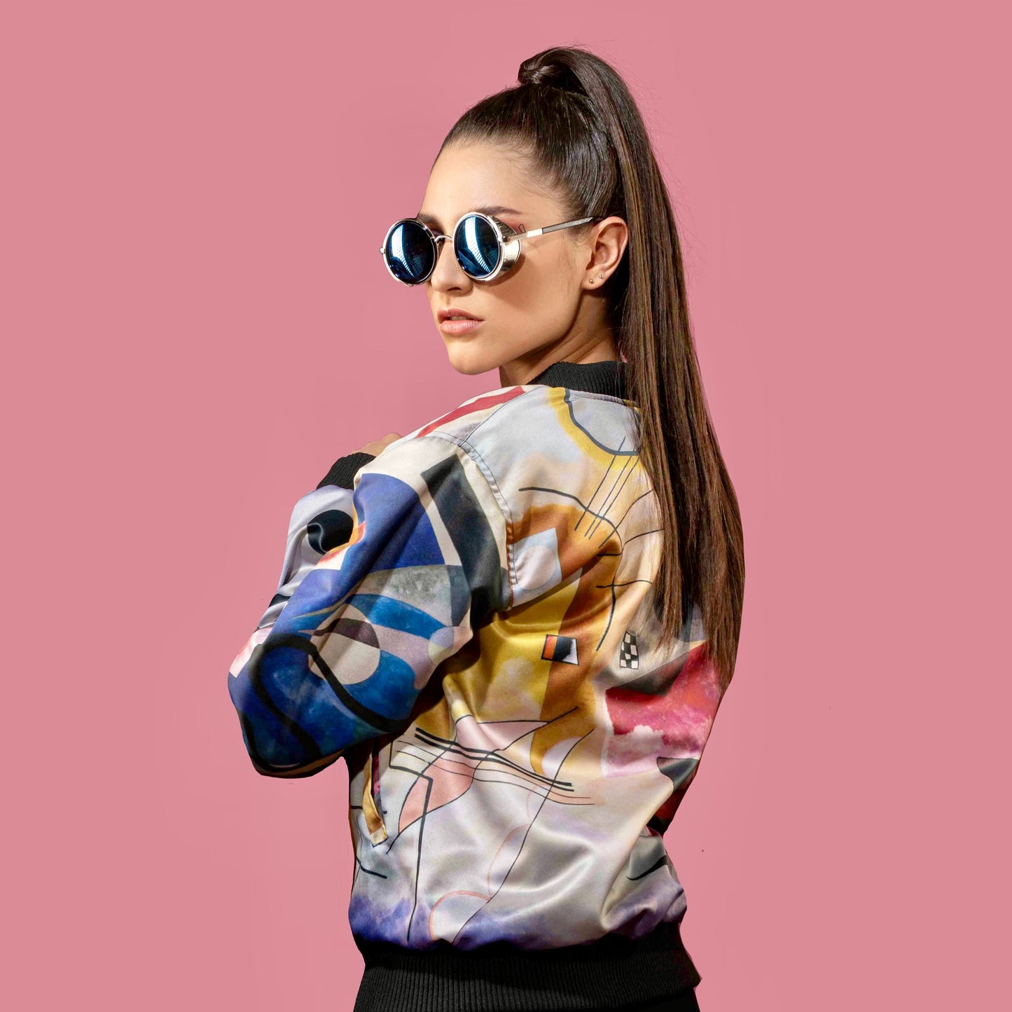 Bomber Jacket Kandinsky