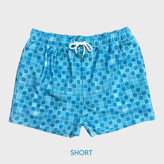 Traje de baño Azulejos (Short)
