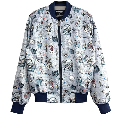 Bomber Jacket Alice in Wonderland