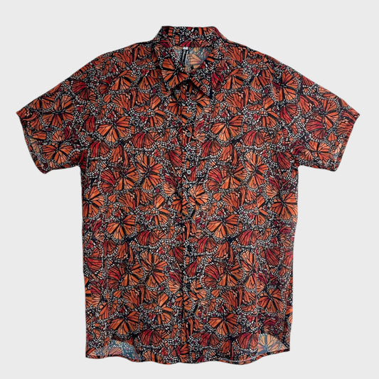 Camisa Mariposas (color naranja)