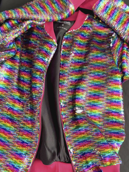 Bomber Jacket PRIDE 2023 (lentejuelas reversibles)