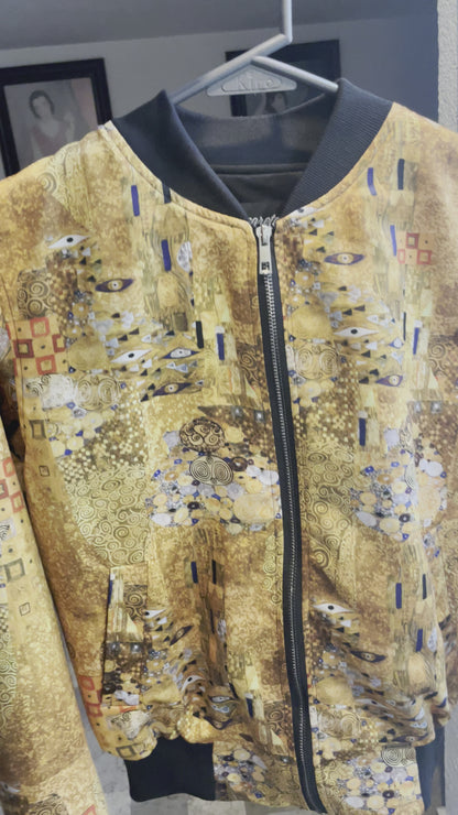 Bomber Jacket Klimt 2 (Dama de Oro)