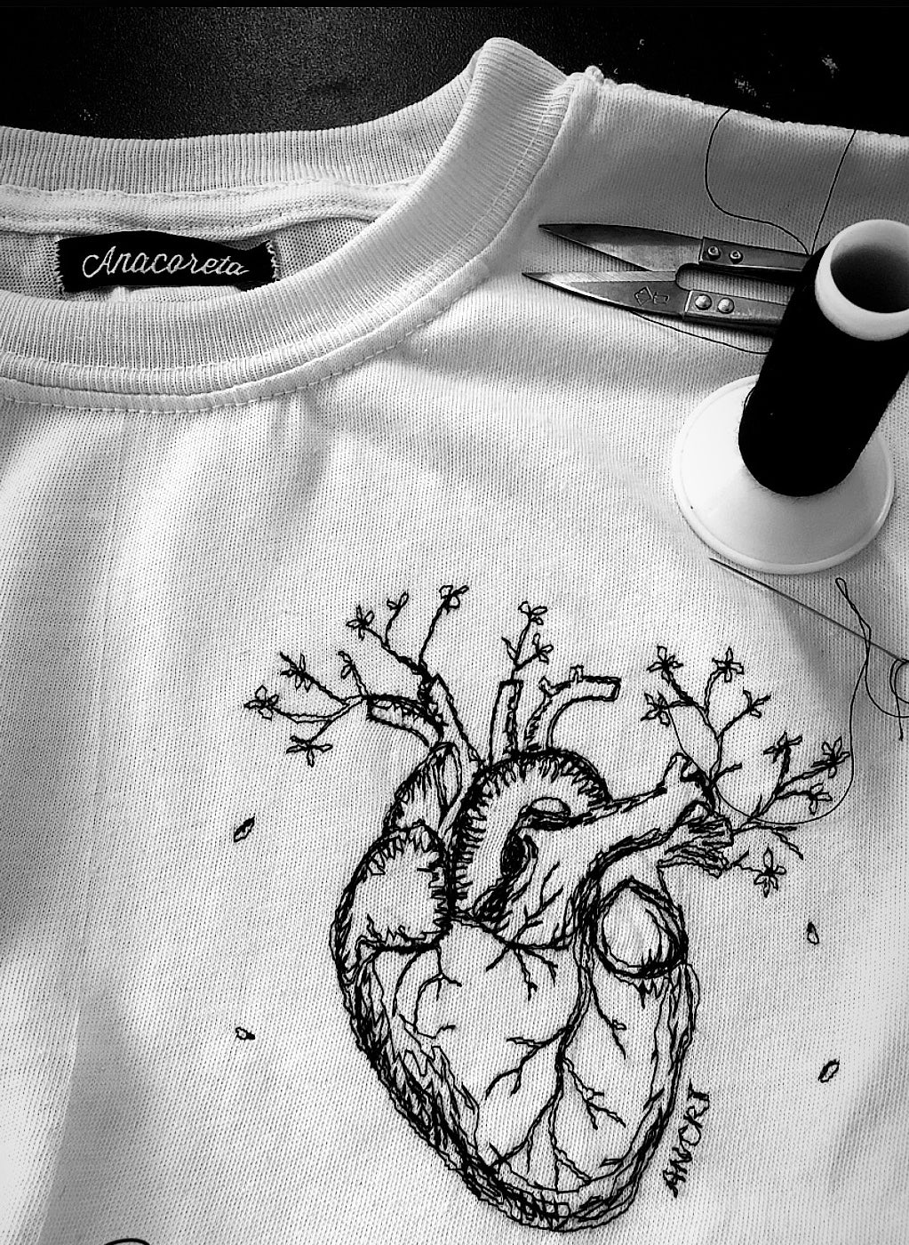Tee Sketch Corazón