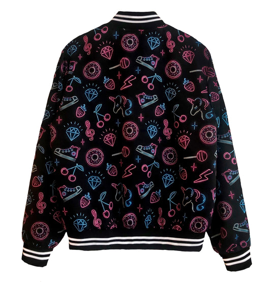 Bomber Jacket Neón