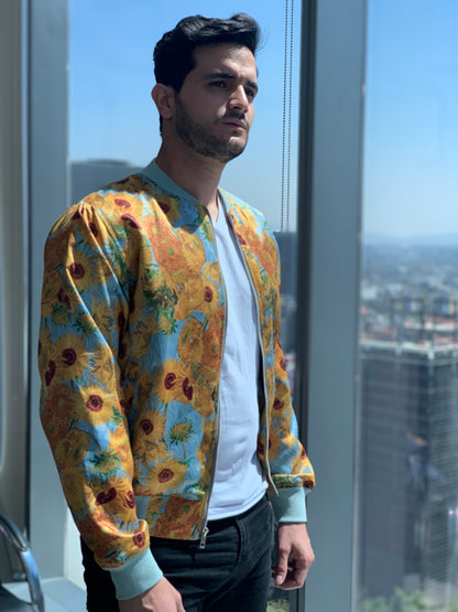 Bomber Jacket Girasoles