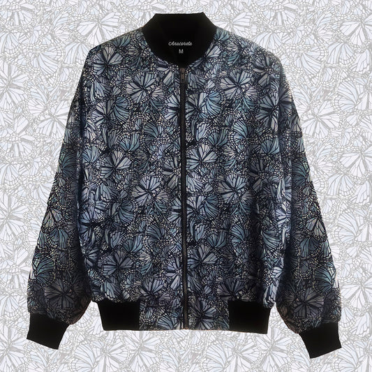 Bomber Jacket Mariposas Azules