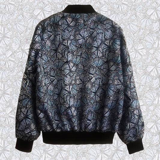 Bomber Jacket Mariposas Azules