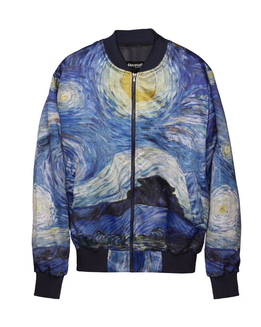 Bomber Jacket Starry Night